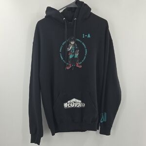 My Hero Academia Black Graphic Hoodie